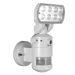 Motion Tracking LED Security Floodlight with Camera in White