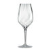 Pleated Swirl White Wine Glass