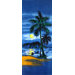 Summer Night Beach Towel