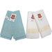 Embroidery Guest Towel in Sage / Natural (Set of 4)