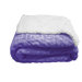 Mink Greek Key Textured Sherpa Throw