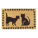 Two Cats Doormat