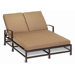 La Jolla Double Chaise Lounge with Cushion