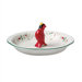 Winterberry Pie Plate with Cardinal Pie Bird