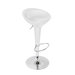 Scooper Bar Stool in White
