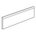 Modern Dimensions 4 1/4" x 12 3/4" Surface Bullnose in Matte Arctic White