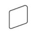 Heathland 2" x 2" Surface Bullnose Corner in Raffia