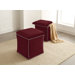 Elgin Nail Button Storage Ottoman