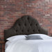 Arch Tufted Linen Headboard