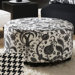Lounge Fabric Cocktail Ottoman