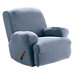 Stretch Pinstripe Recliner Slipcover(T-Cushion)