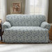 Scroll Classic Loveseat T Cushion Skirted Slipcover