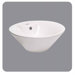 Providence Vessel Sink with Single Hole in White