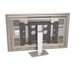 PSS Universal Swivel Table Plasma Stand (Silver Model) (30", 42" and 50" Screens)