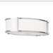 Hatbox Oval Flush Mount
