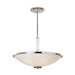 Fussen 36" Bowl Pendant with Glass Tubing