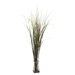 Grass and Bamboo with Glass Vase Silk Plant