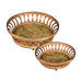Appaloosa 2 Piece Round Serving Tray Set