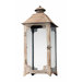 Vintage Metal Hurricane in Chauncey Distressed Cream