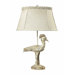 Heron Table Lamp In Distressed Avignon