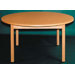 Round Oak Frame Table