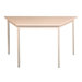 Trapezoid Welded Frame Table