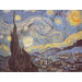 Hand Painted 'Starry Night' Canvas Art