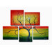 Hand Painted 'Wild Tree' Canvas Art