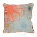 Seafarer Linen Blossom Accent Pillow