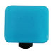 Solids Cabinet Knob in Turquoise Blue