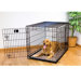 Ultra-Thin Paw Print Dog Kennel Mat