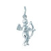 Sterling Silver 3-D Cupid Charm