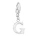 0.4 Grams Sterling Silver Initial G Charm