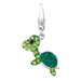 Crystal Turtle Charm with Swarovski Elements