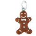 Sterling Silver Gingerbread Man Charm