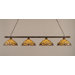 4 Light Round Kitchen Island Pendant