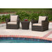 Maui 3 Piece Deep Seating Group with Cushions