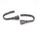 Posto 1" Holback in Gunmetal (Set of 2)