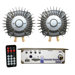2-Transducer Portable Harmonic Massage Kit