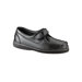 Men's Arthritic Easy Closure Shoe in Black