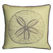 Sand Dollar Decorative Pillow