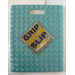 Gripper Non-Slip Safe Cutting Board in White and Blue