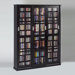 Sliding Glass 3 Door Multimedia Cabinet