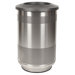 Stadium Series 55 Gallon Stainless Steel Standard Unit with Flat Top Lid
