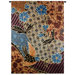 Batik Floral Tapestry
