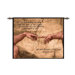 Creation of Adam Tapestry With Words