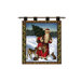 Father Christmas Red Tapestry