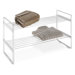 Stackable Closet Shelves in Chrome