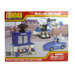 Construction Police Copter, Car and Station - 120 Pieces