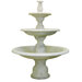 Fiber Stone Balustrade 3 Tiered Fountain